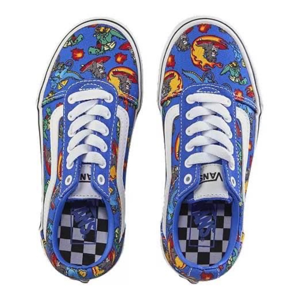 BRAND NEW youth boy gir vans dragon explorer shoes size 12 - Picture 3 of 8